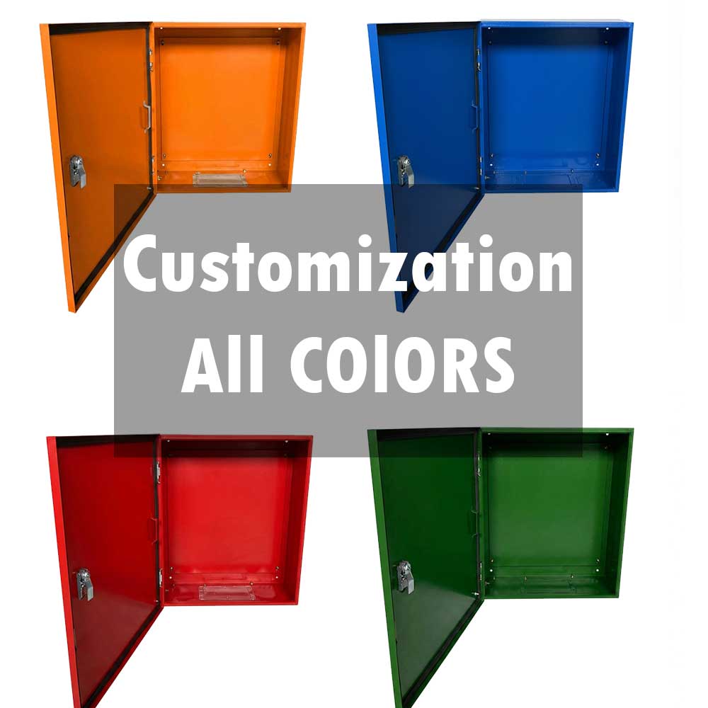 Custom Color Metal Distribution Box RAL Power Coating Enclosures Ouyue