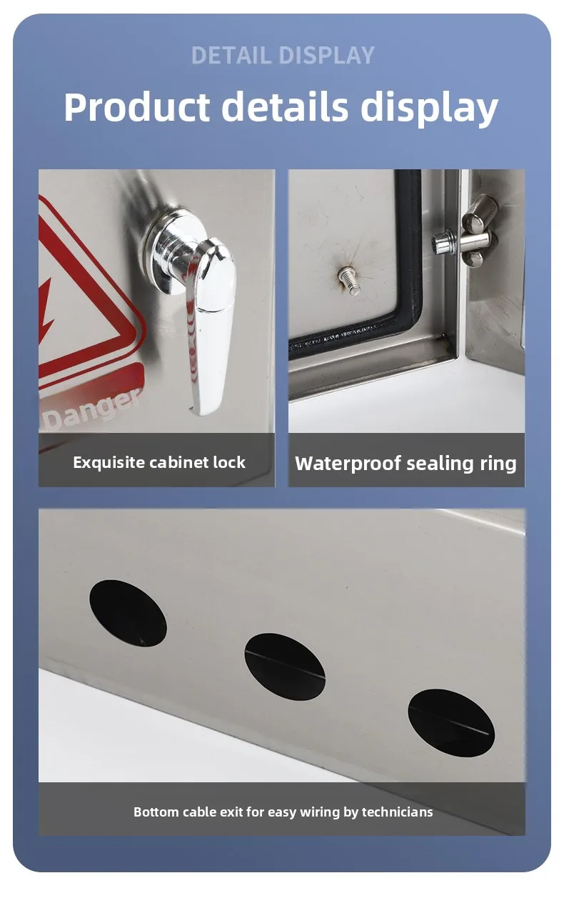Stainless Steel Outdoor Rainproof Box
