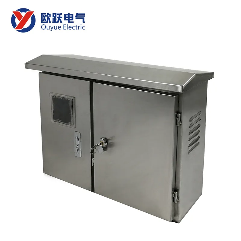 Stainless Steel Outdoor Kiwa lan Tengen Double-Door Box